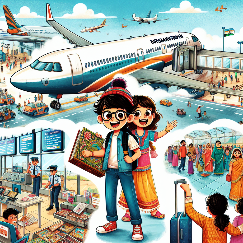 Burhanuddin's Flight Adventure